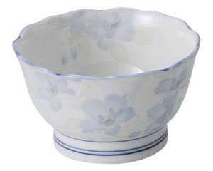 麦わら手(で)を愉しむ！」瀬戸焼き蓋茶碗(直径11.5cm) 4客セット 骨董