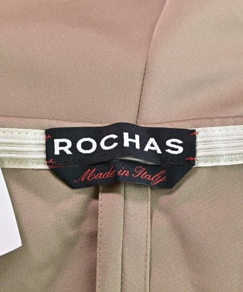 ROCHAS ロシャス スラックス 44(XL位) ベージュ