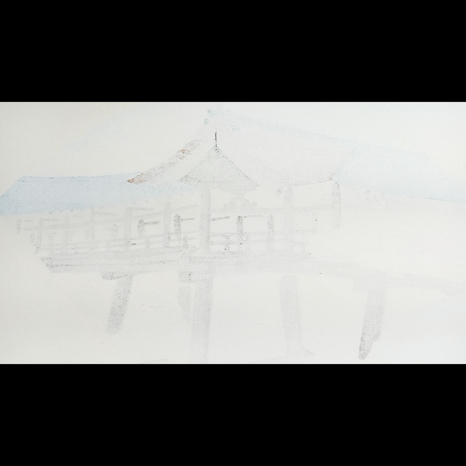 真作【レア・古版画】徳力 富吉郎「通天橋紅葉」☆送料無料☆ 真作【レア・古版画】徳力 富吉郎「通天橋紅葉」☆送料無料