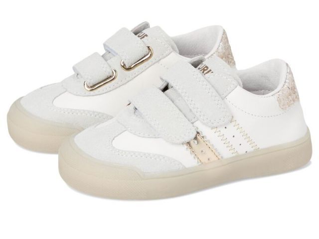 【送料無料】 ナチュリーノ レディース スニーカー シューズ Riby VL (Toddler/Little Kid) White/Platinum