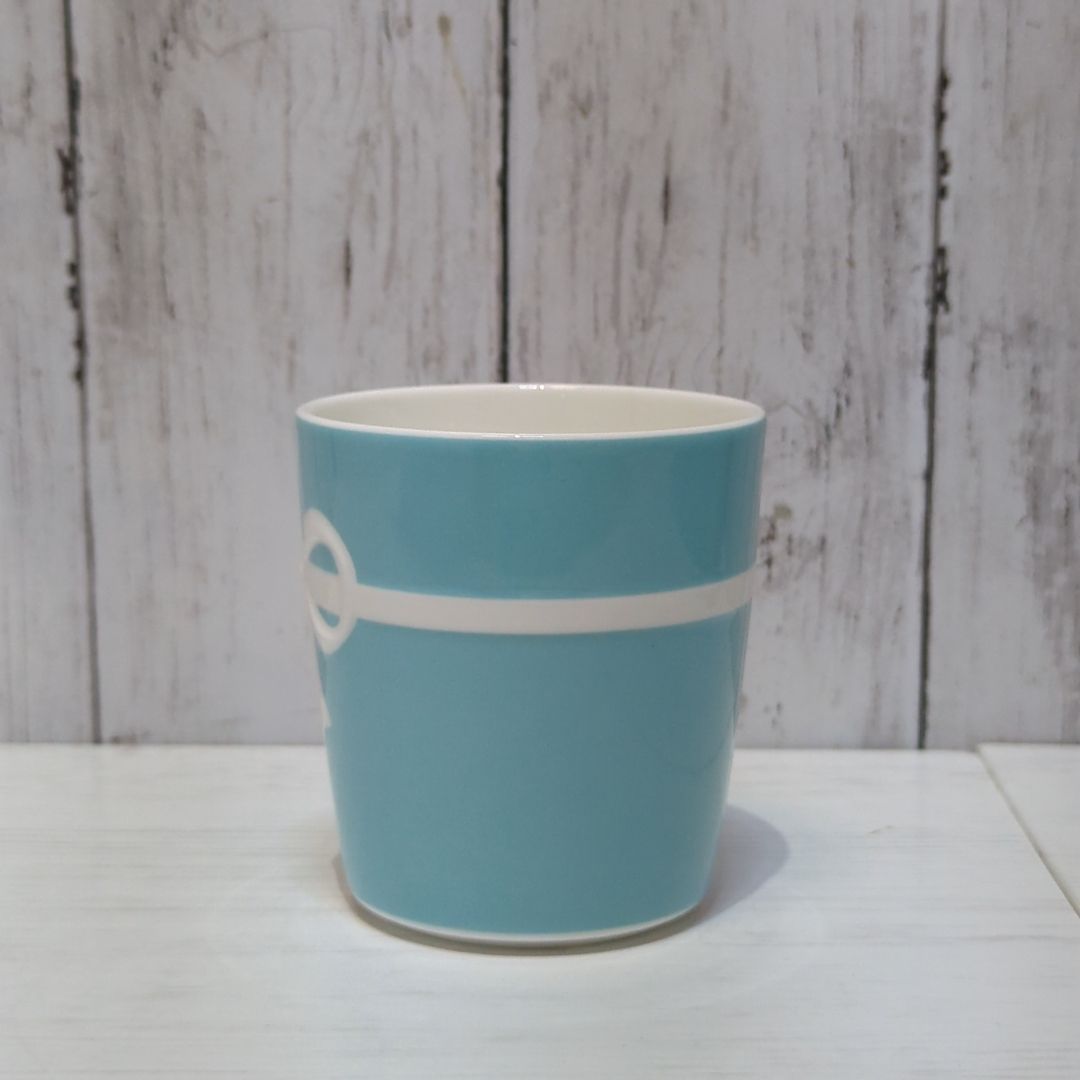 【値下げしました】【新品】ショッパー付き　ティファニー　ブルーリボン　マグカップ tiffany ティファニー マグカップ ブルー リボン 廃盤