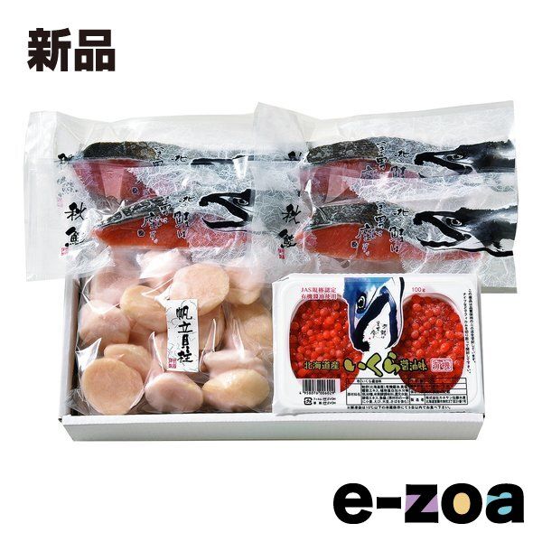 カネサン佐藤水産 北海海鮮セット A 3種|6パック入り ZOA116610023 2646768