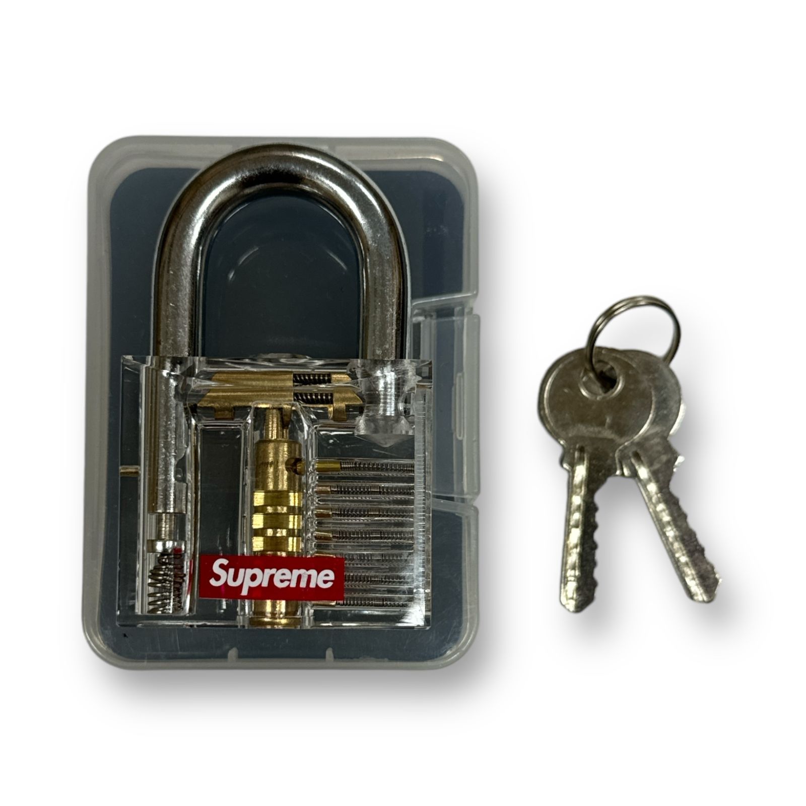 シュプリーム 20SS Transparent Lock 南京錠 カギ クリア Supreme シュプリーム 20SS Transparent Lock CLEAR ロック