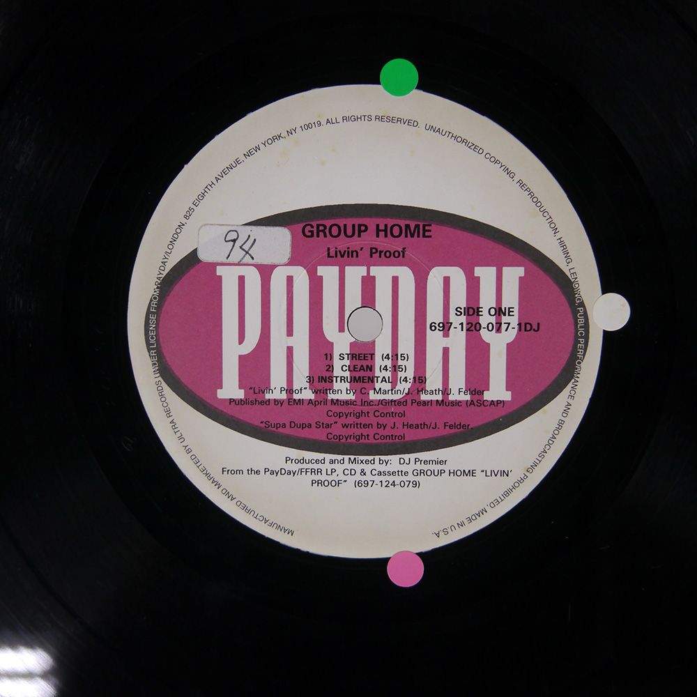 Group Home / Livin' Proof USオリジナル 2LP - 洋楽