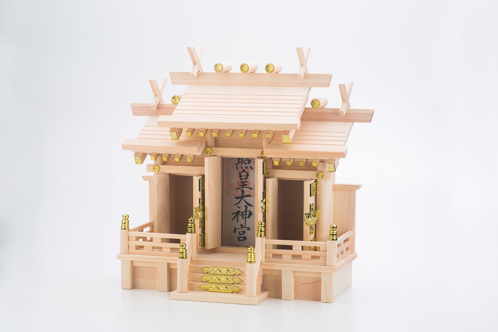 神棚 屋根違い三社特小