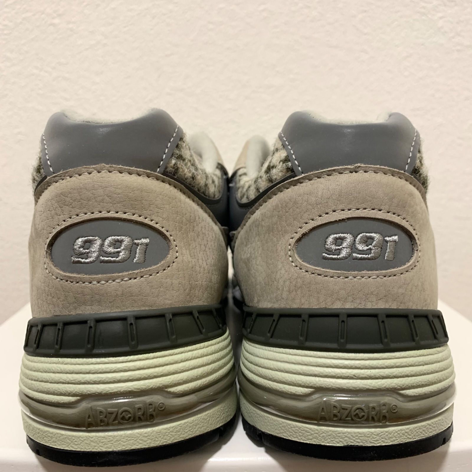 new balance ハリスツイード コラボ M991 HT ニューバランス - メルカリ