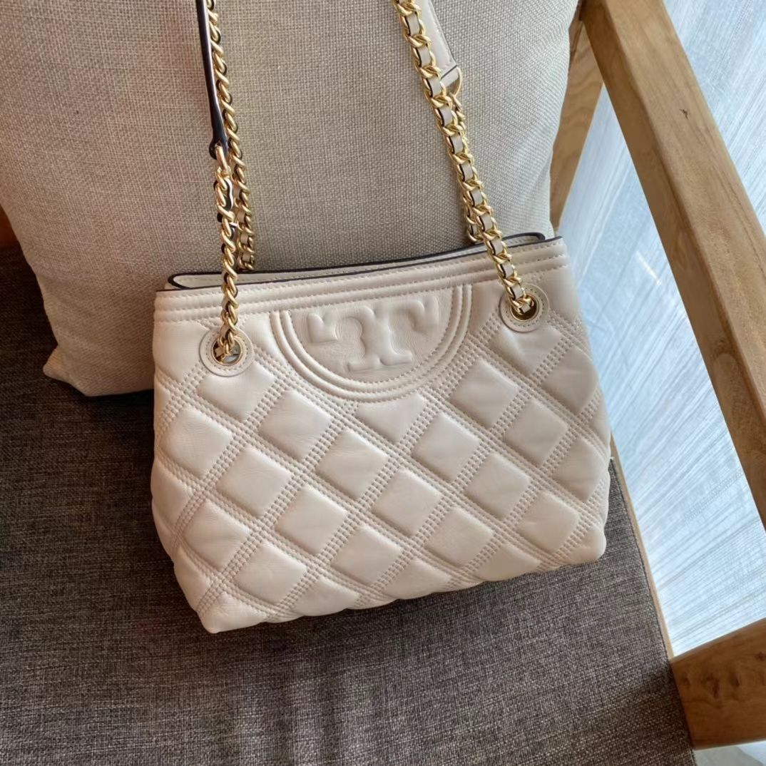 トリーバーチ Tory Burch ショルダーバッグ チェーンショルダーバッグ FLEMING SOFT CONVERTIBLE SHOULDER BAG フレミング オープン レザー  ホワイト レディース