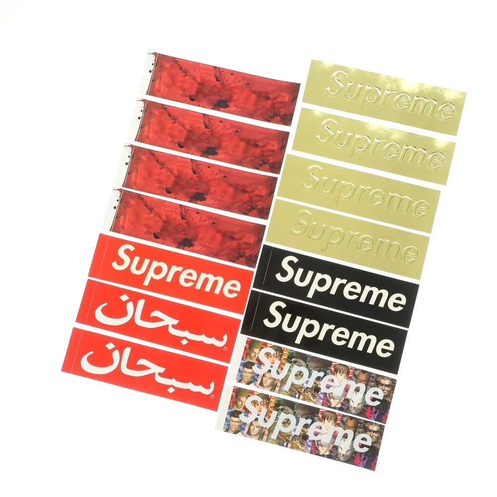 supreme ボックスロゴ ステッカー 15枚セット - 小物