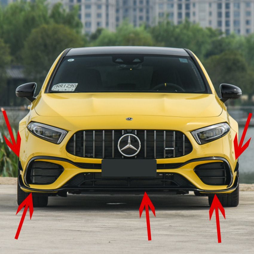 メルセデス ベンツ Aクラス W177 A45 AMG フロントバンパー フロントフェンダー エアロパーツ