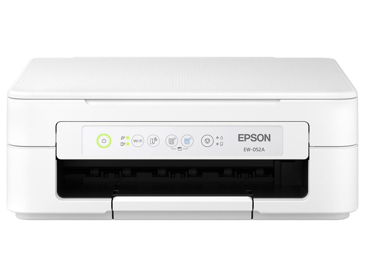 【新品・2営業日で発送】EPSON Colorio 多機能モデル EW-052A(A4/無線LAN/Wi-Fi Direct/4色)(EW-052A)