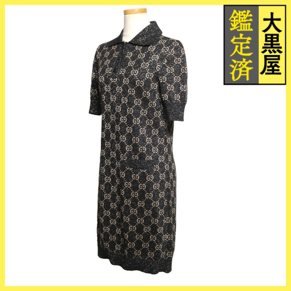 グッチ GGラメジャガード 半袖ワンピース 678437 XK 854 200