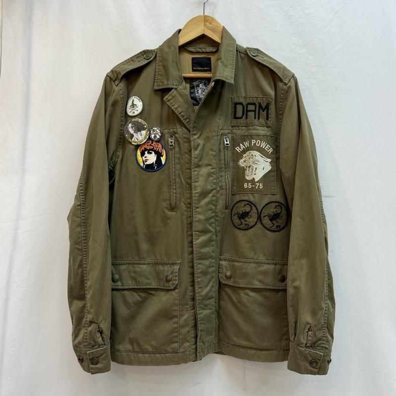 定価83600円ヒステリックグラマーミリタリージャケット袖本革