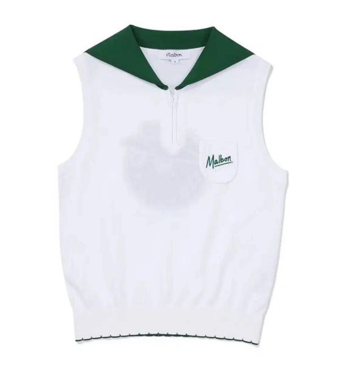 Malbonゴルフ レディース 半袖ニットベスト 春夏新作 Malbonゴルフ