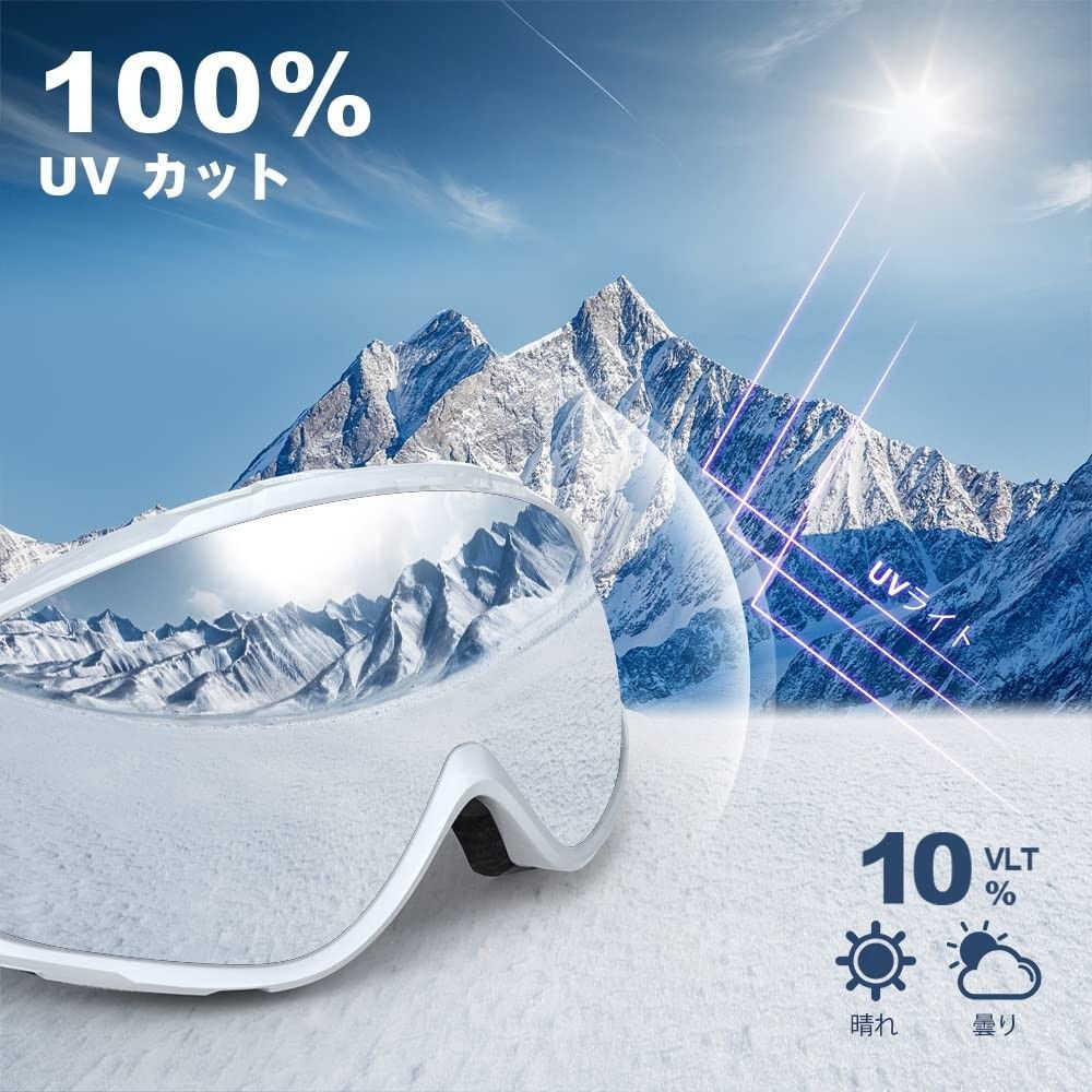 Amazon.com : Powster Ski Goggles Snow OTG Snowboard Goggles