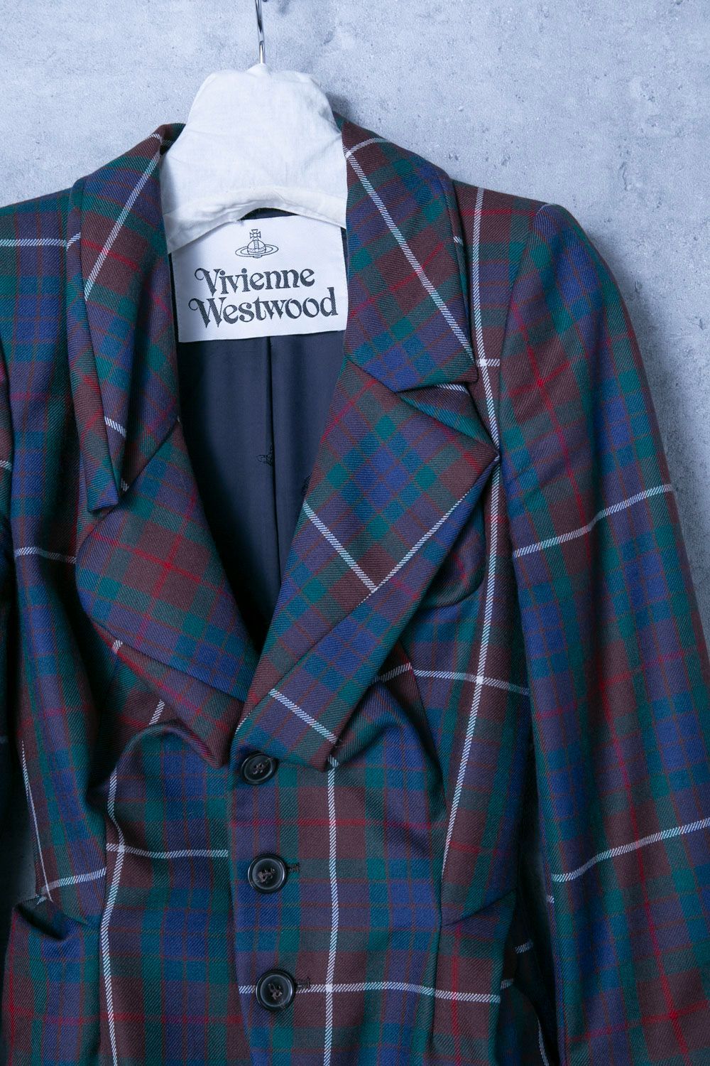 Vivienne Westwood ヴィヴィアン・ウエストウッド チェックブレザー