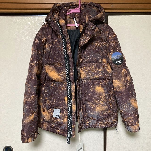 新品未使用 UABONI ユアボニ レザーダウンジャケット キャメル 20%OFF レザー ダウンジャケット EU製 Uaboni Paris ユアボニ パリ発