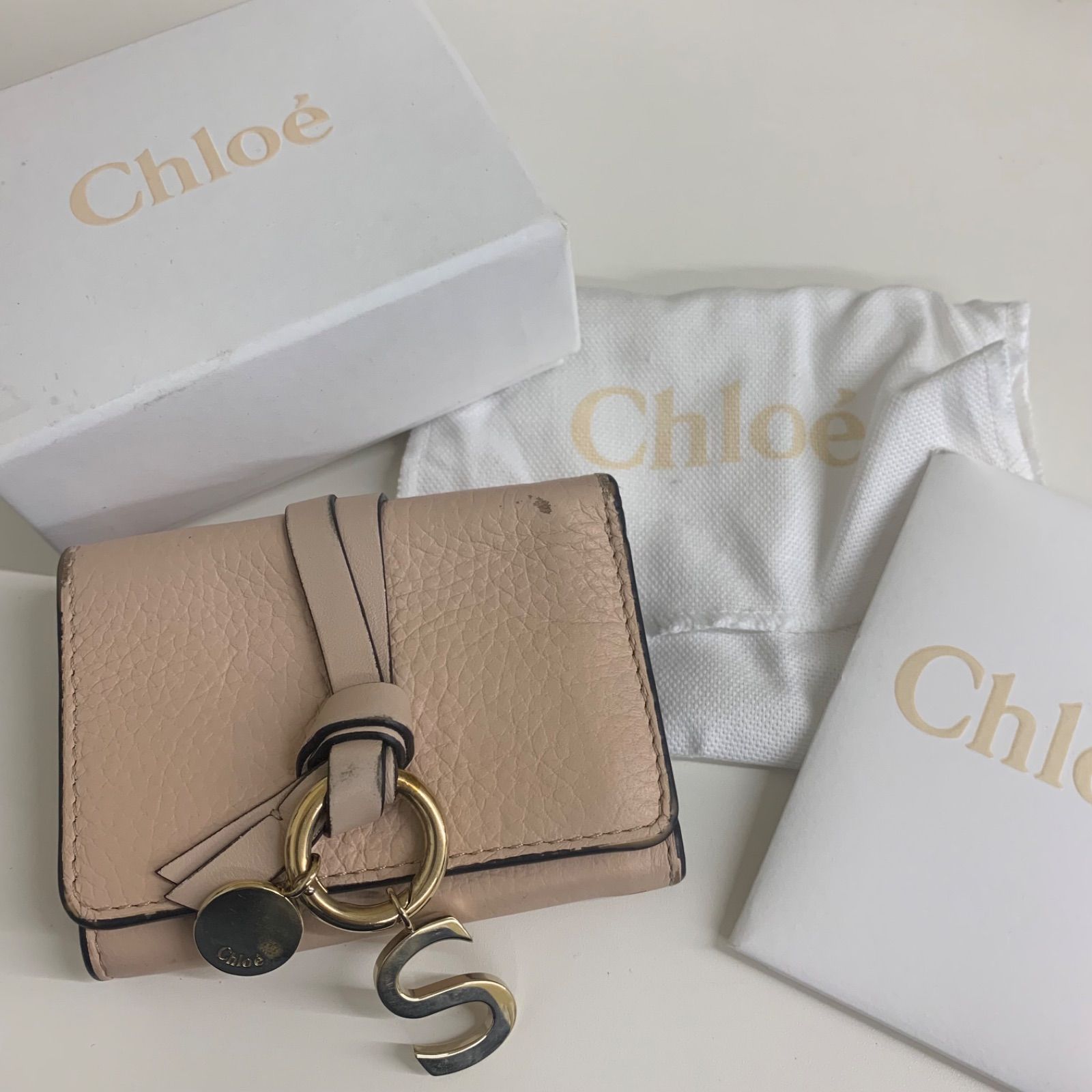 楽天市場】クロエ chloe 財布 三つ折り財布 CHC17AP946 H9Q