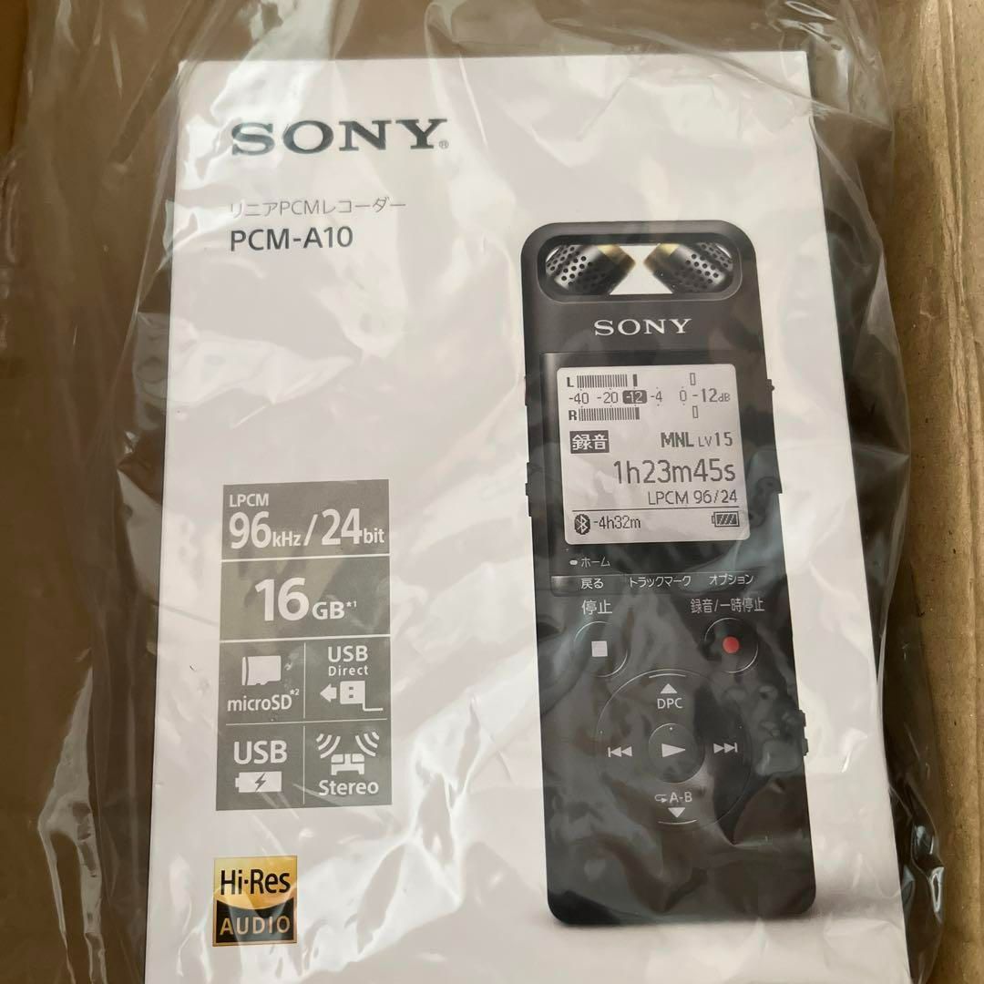 6750円 【新品未開封】ソニー｜SONY PCM-A10 ICレコーダー楽器