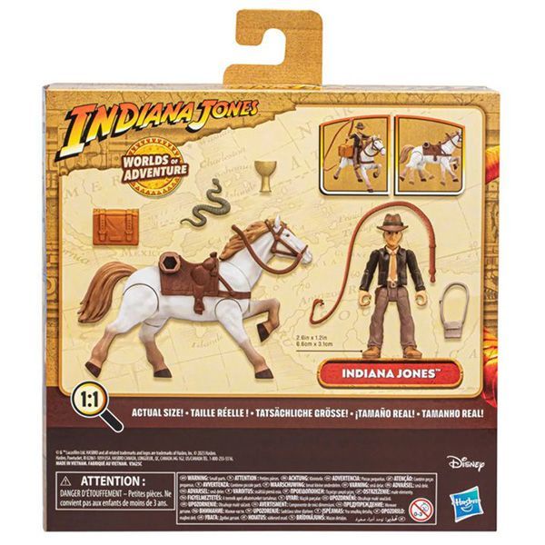 インディージョーンズ アクションフィギュア w/ HORSE SET - メルカリ