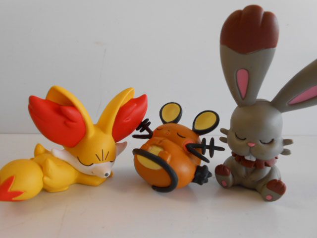 ♯Jzc25OZポケモンおやすみフレンズXY全6種フィギュアハリマロン - dm