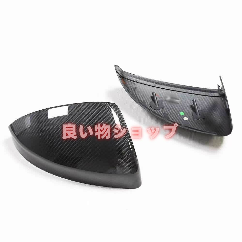 AUDI アウディ TT 8J MK2 R8 2016年式 ドライカーボン製 交換式 ミラーカバー BRIGHTFACE_UK