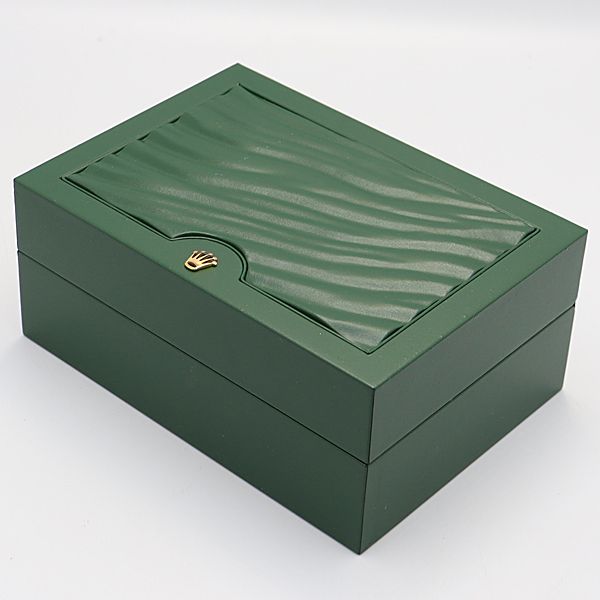 良品 ロレックス 空箱/BOX 腕時計用 グリーンカラー レディース/メンズ 外箱付 良品 ロレックス 空箱/BOX 腕時計用 グリーン メンズ