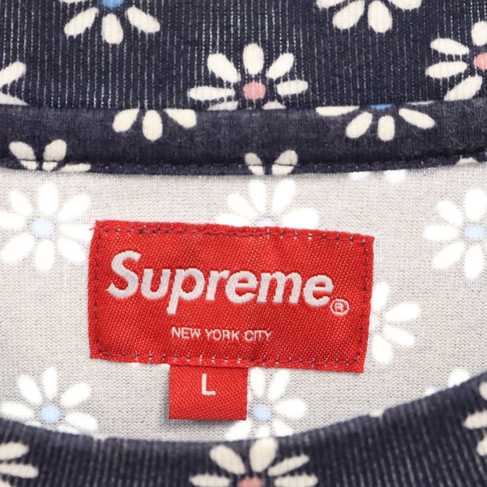 SUPREME (シュプリーム) 22AW Small Box L/S Tee Flowers スモール
