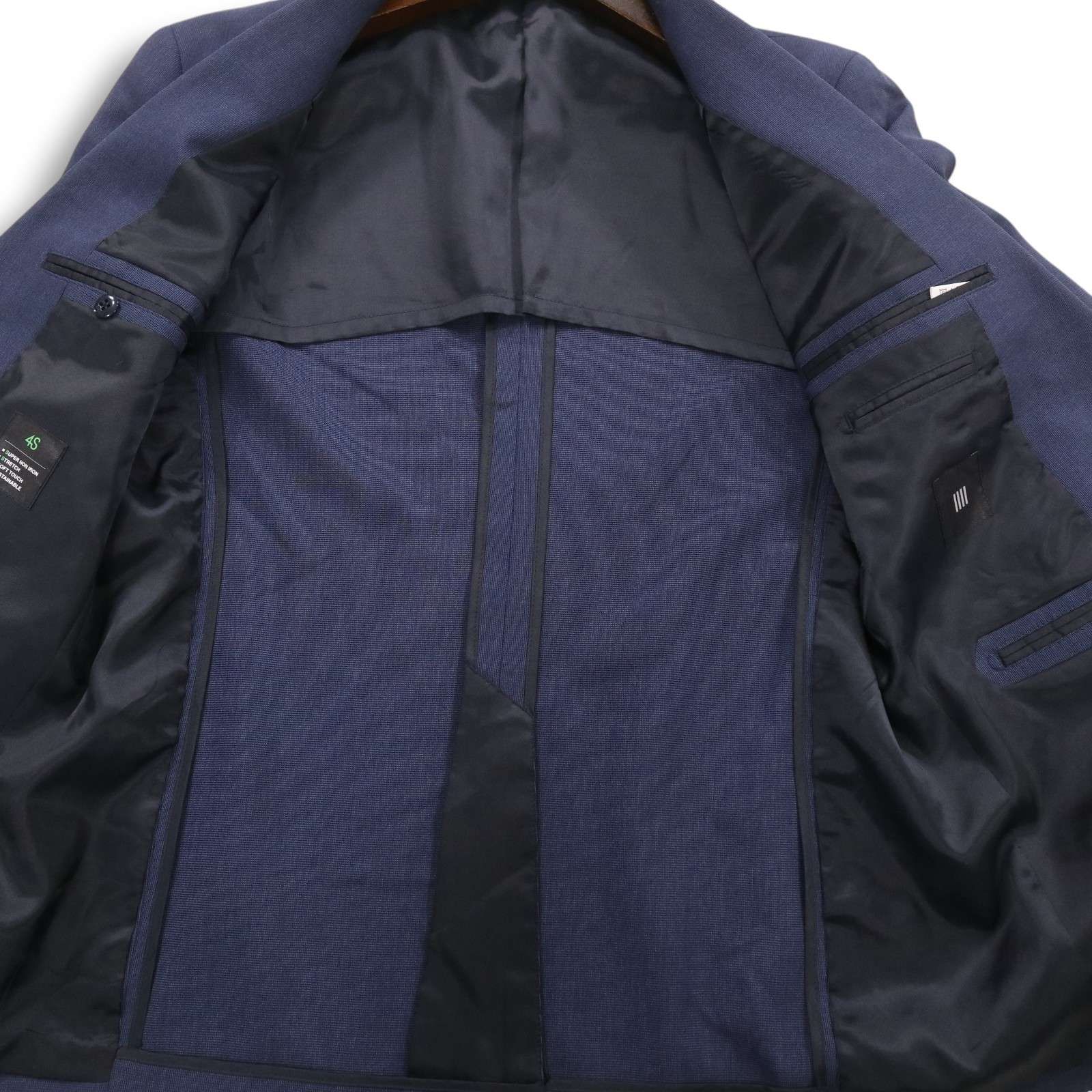 美品☆ SUIT SELECT スーツセレクト 春夏 背抜き☆ ストレッチ