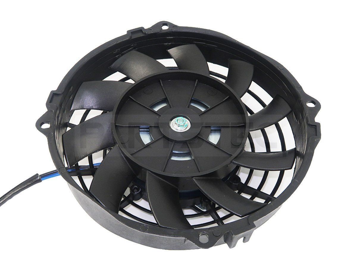 7インチ 汎用 電動ファン 薄型 プル型 兼用 12V ラジエーター