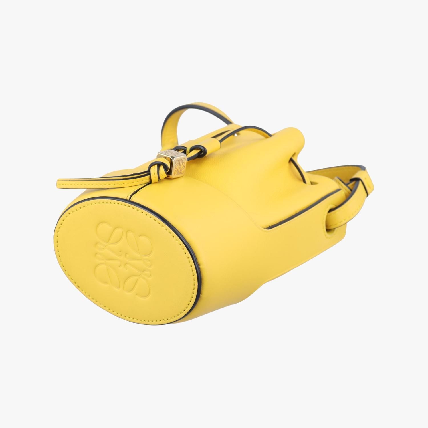 ロエベLoeweバルーン ナノ イエロー レザー 262106 - メルカリ