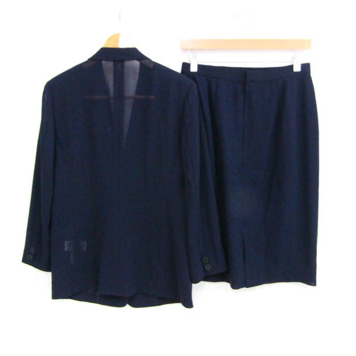 ダックス　スーツ　ネイビー ダックス スーツ セットアップ ウール100% ブランド 上下セット 日本製