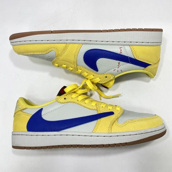 Travis Scott Nike airjordan Canary トラビス WMNS AIR JORDAN 1 LOW