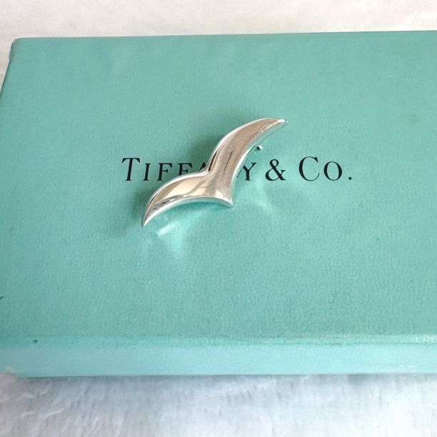 TIFFANY&Co ティファニー ブローチ シーガル カモメ 小さめ 希少 銀 TIFFANY&Co ティファニー ブローチ シーガル カモメ 小さめ 希少