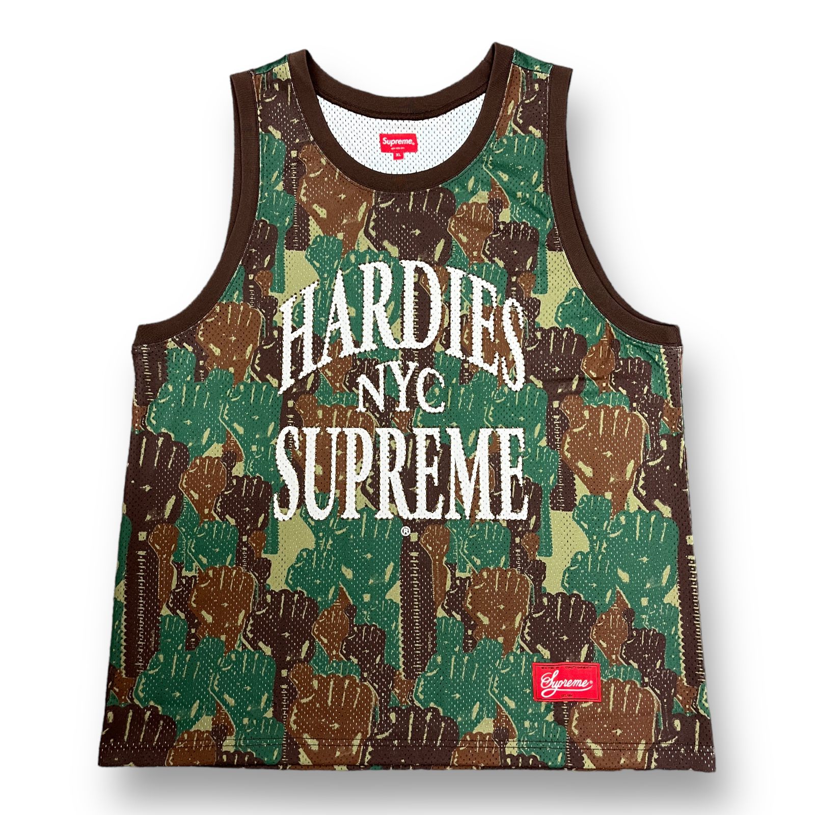 Supreme / Hardies Camo Basketball Jersey | gulatilaw.com