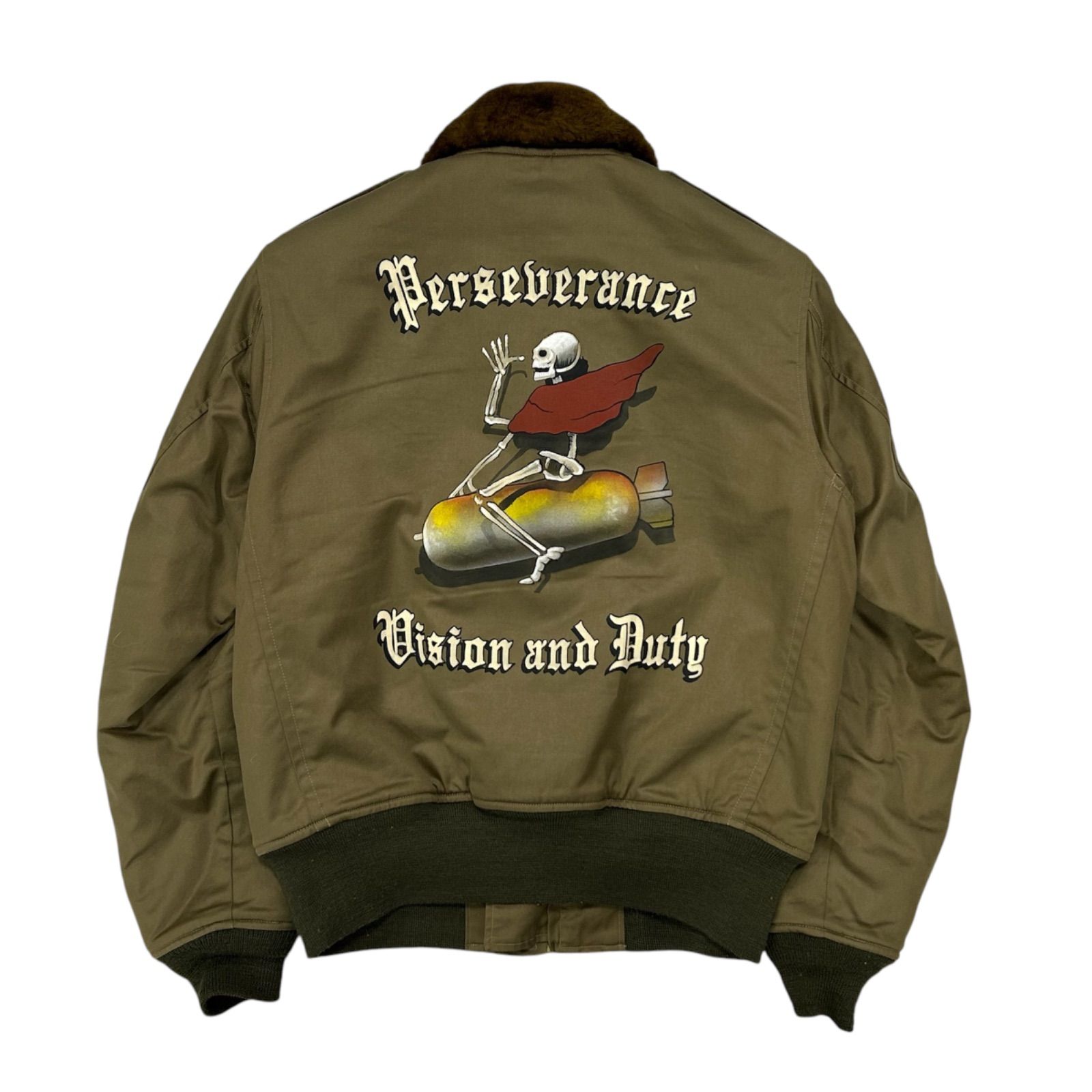 【#69】Buzz Rickson's B-10 Flight Jacket バズリクソンズ フライト ジャケット ミリタリー スカル