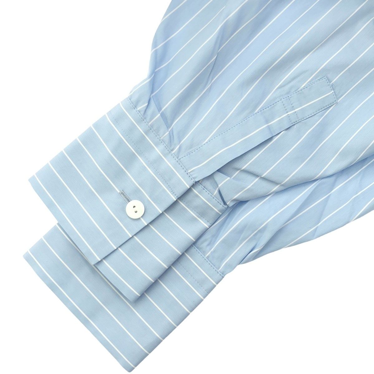 ENFOLD エンフォルド 25SS RANDOM TUCK SHIRT マットストライプ  