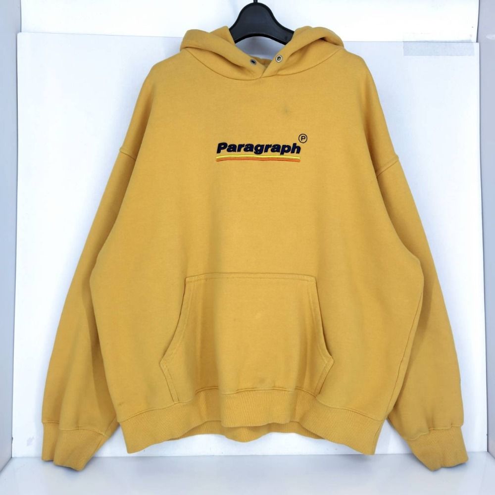 05w15122 パラグラフ Paragraph P08 プルオーバーパーカー オレンジ レディース 裏起毛 パーカー コットン 品