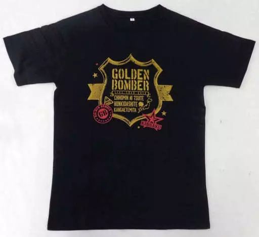 【信頼】 中古】Tシャツ(男性アイドル) ゴールデンボンバー メンズTシャツ ミュージシャン