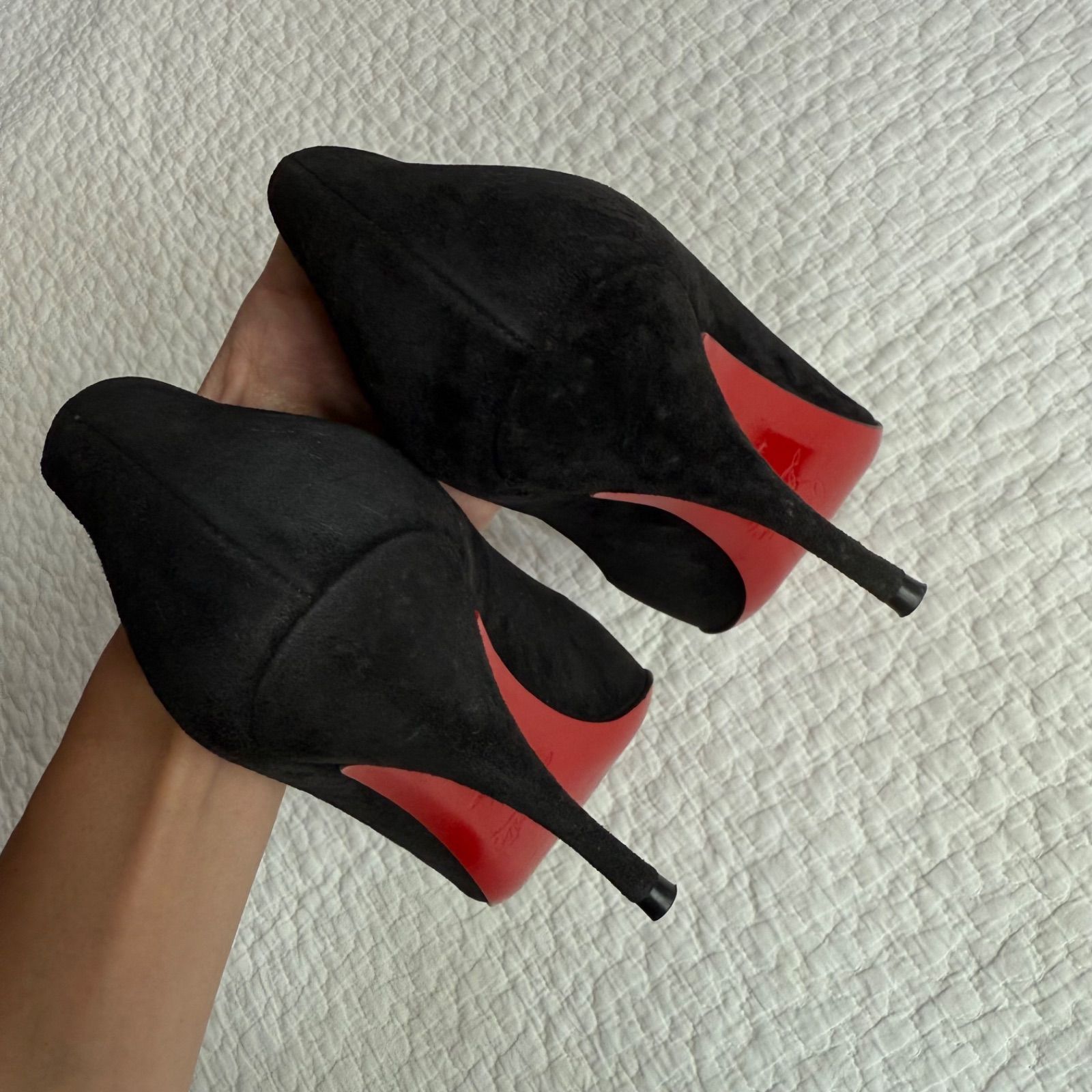 美品 希少 Christian Louboutin クリスチャンルブタン スエード 