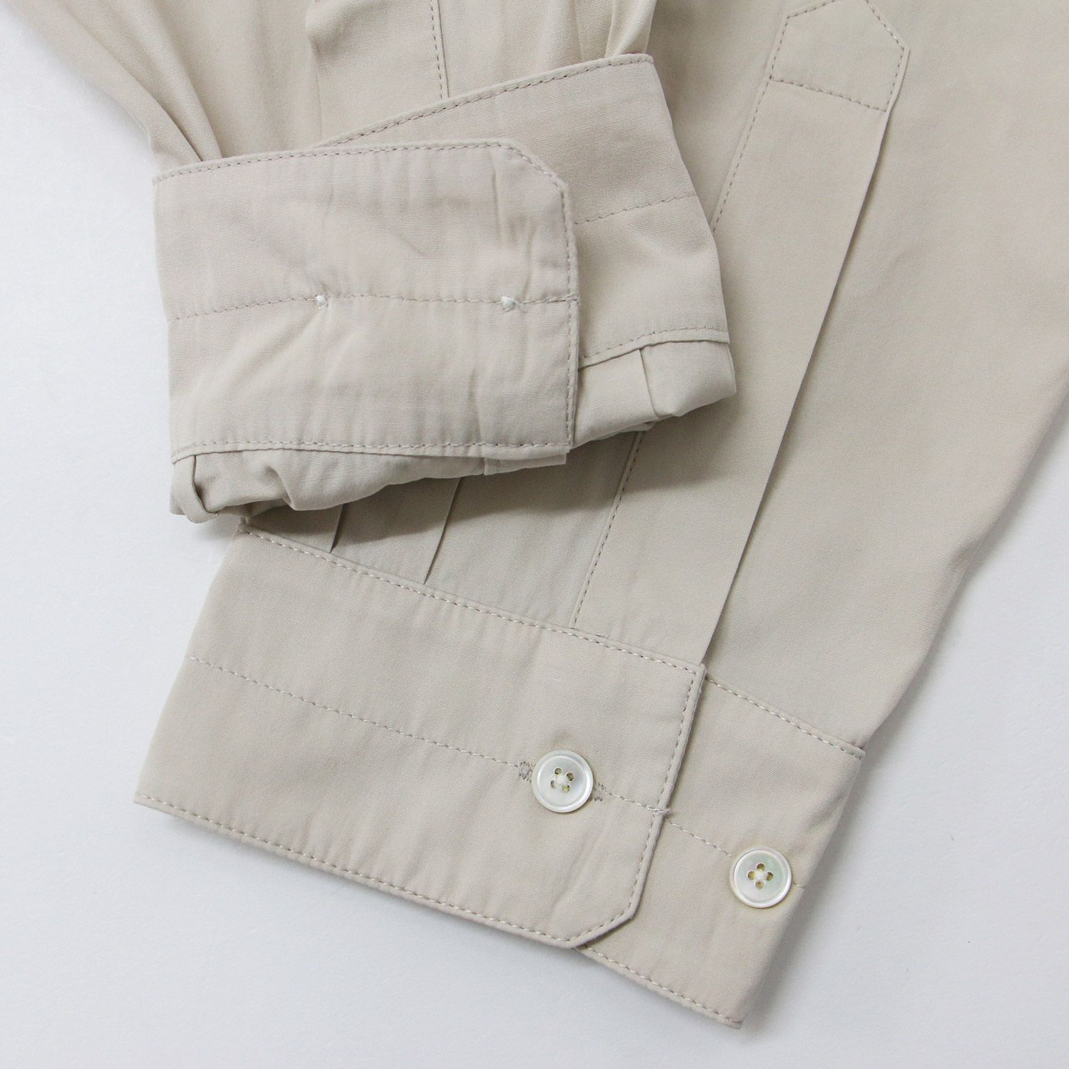 LEMAIRE ルメール ブラウス シャツ 23秋冬 ベージュ 38(M) ツイスト 