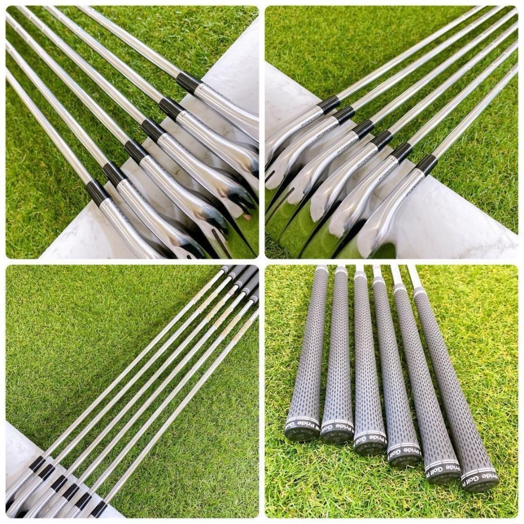 美品 テーラーメイド P790 メンズアイアンセット 6本 2019 DG S テーラーメイド P790 2019年モデル アイアン - ジーワンゴルフ