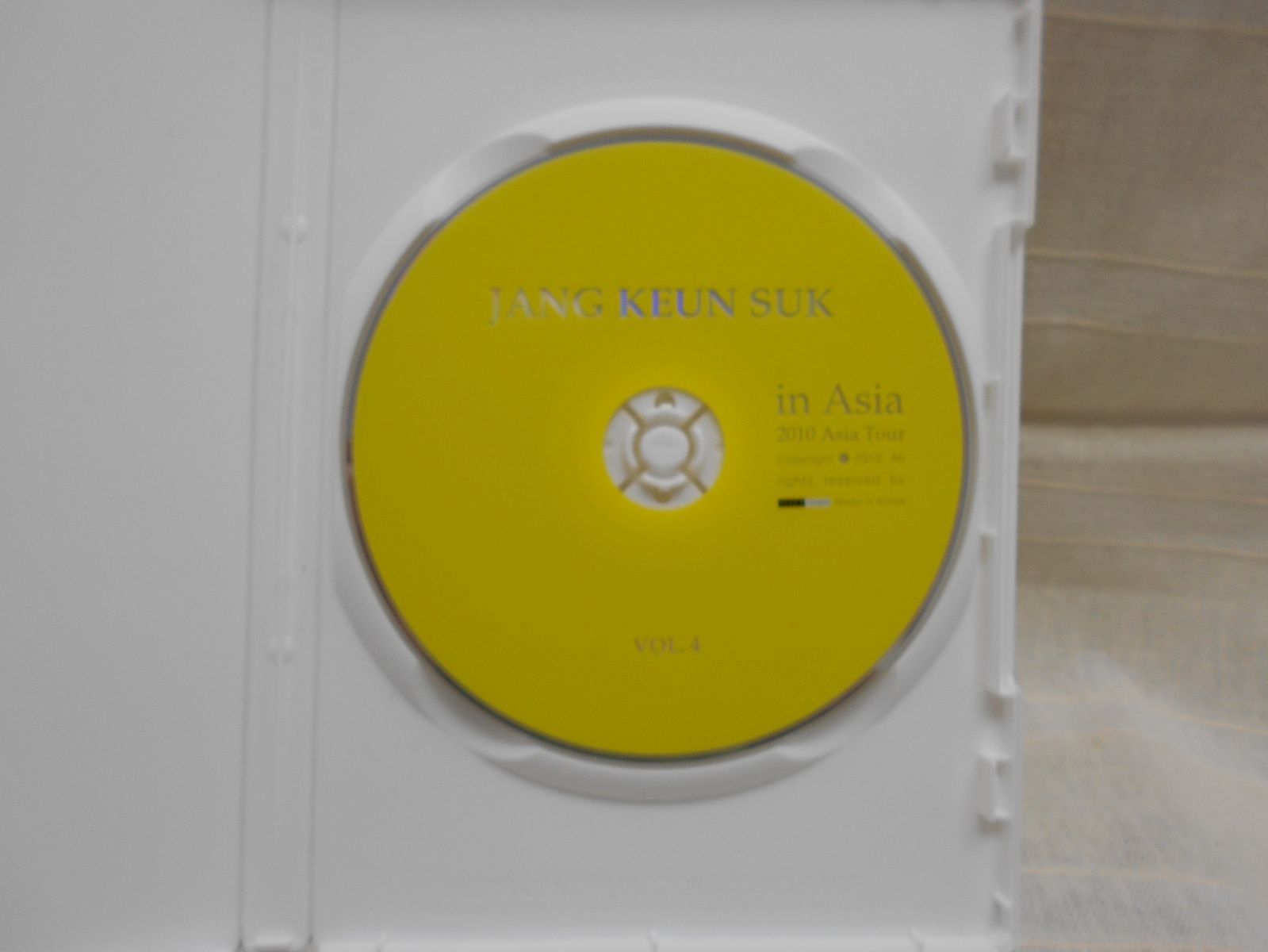 チャン・グンソク 2010アジアツアー VOL.4 レンタル落ち 中古