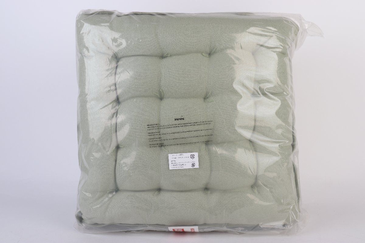 Sodahl ティーグリーン 40×40×5cm シートクッション 4枚セット 24168 ソダール R2510-176