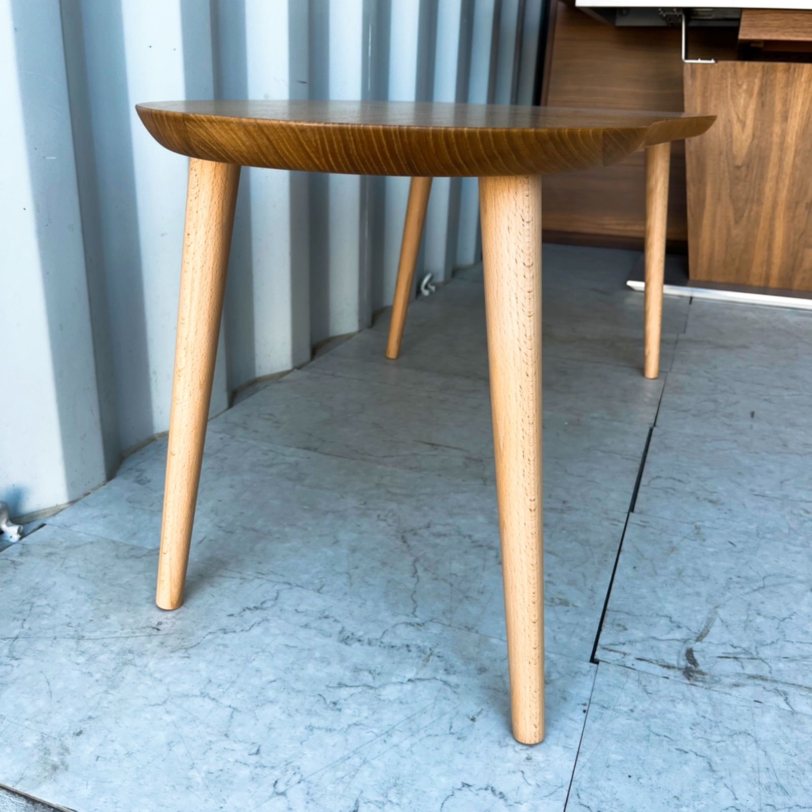 取付無料！飛騨産業 キツツキ ネストテーブル キノエ 天然木センター