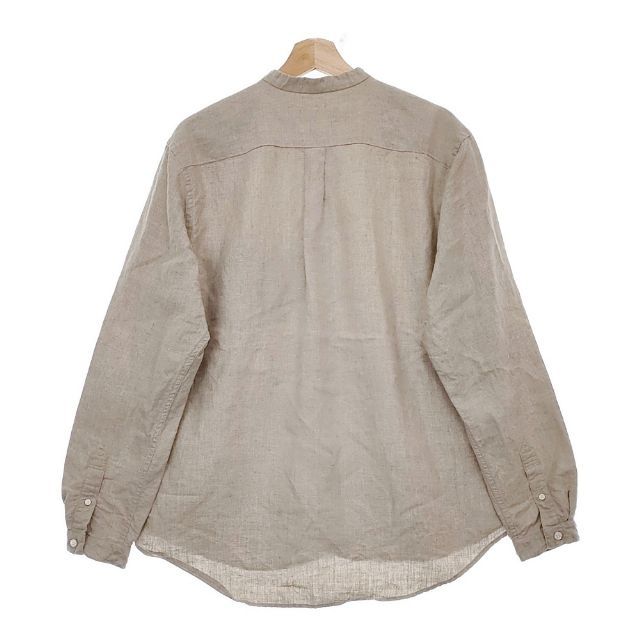 ハイカウントリネン バンドカラーシャツ｜nest Robe / CONFECT