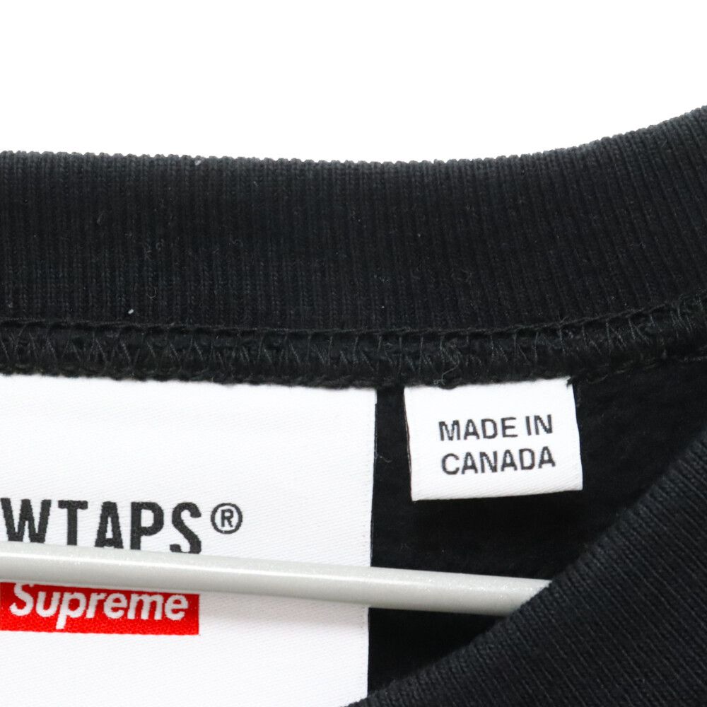 SUPREME (シュプリーム) 21AW×WTAPS Crewneck ダブルタップス ロゴ ...