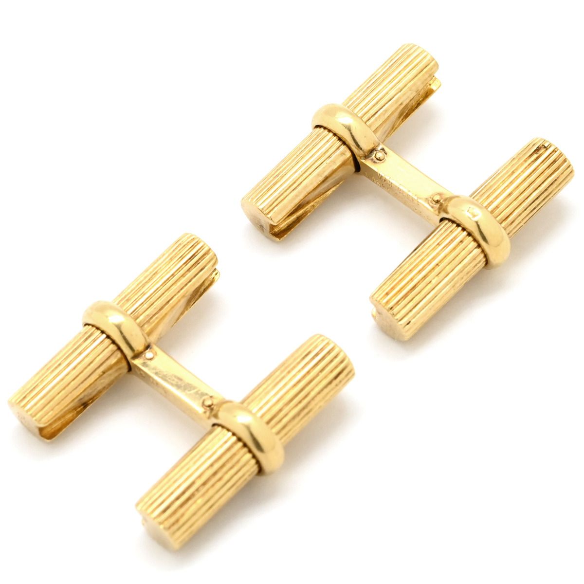 ヴァンクリーフアーペル Van Cleef - Arpels カフス K18YG ラピスラズリ オニキス イエローゴールド カフリンクス Au750 18K 18金 ラピスラズリ オニキス ヴィンテージ 替パーツ付き