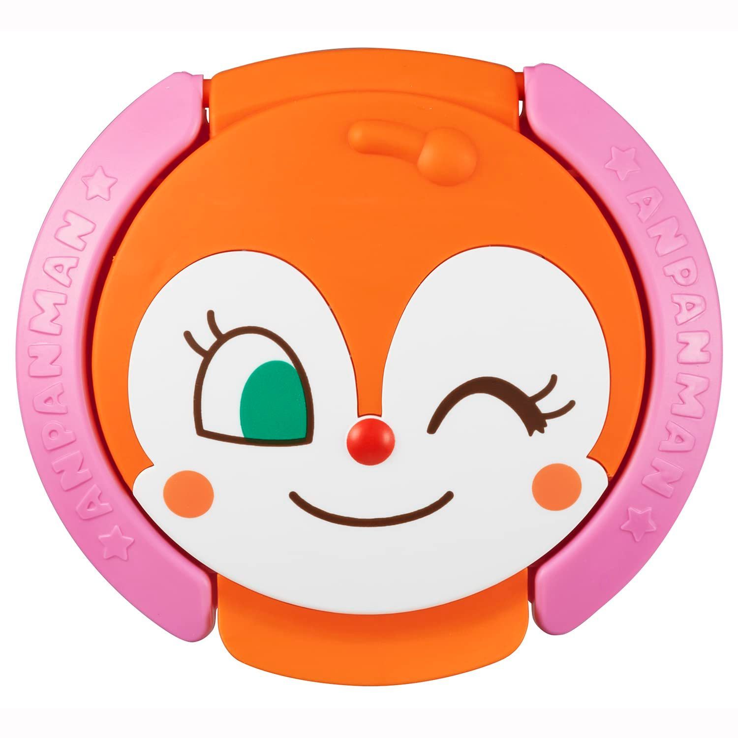 貼ってはがして くり返し使える ドキンちゃん ウェットティッシュのフタ おしりふきにも アンパンマン レック LEC