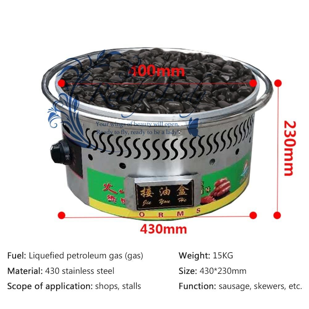 商用電動ソーセージローラーオーブン 5本式 ホットドッグ機 304