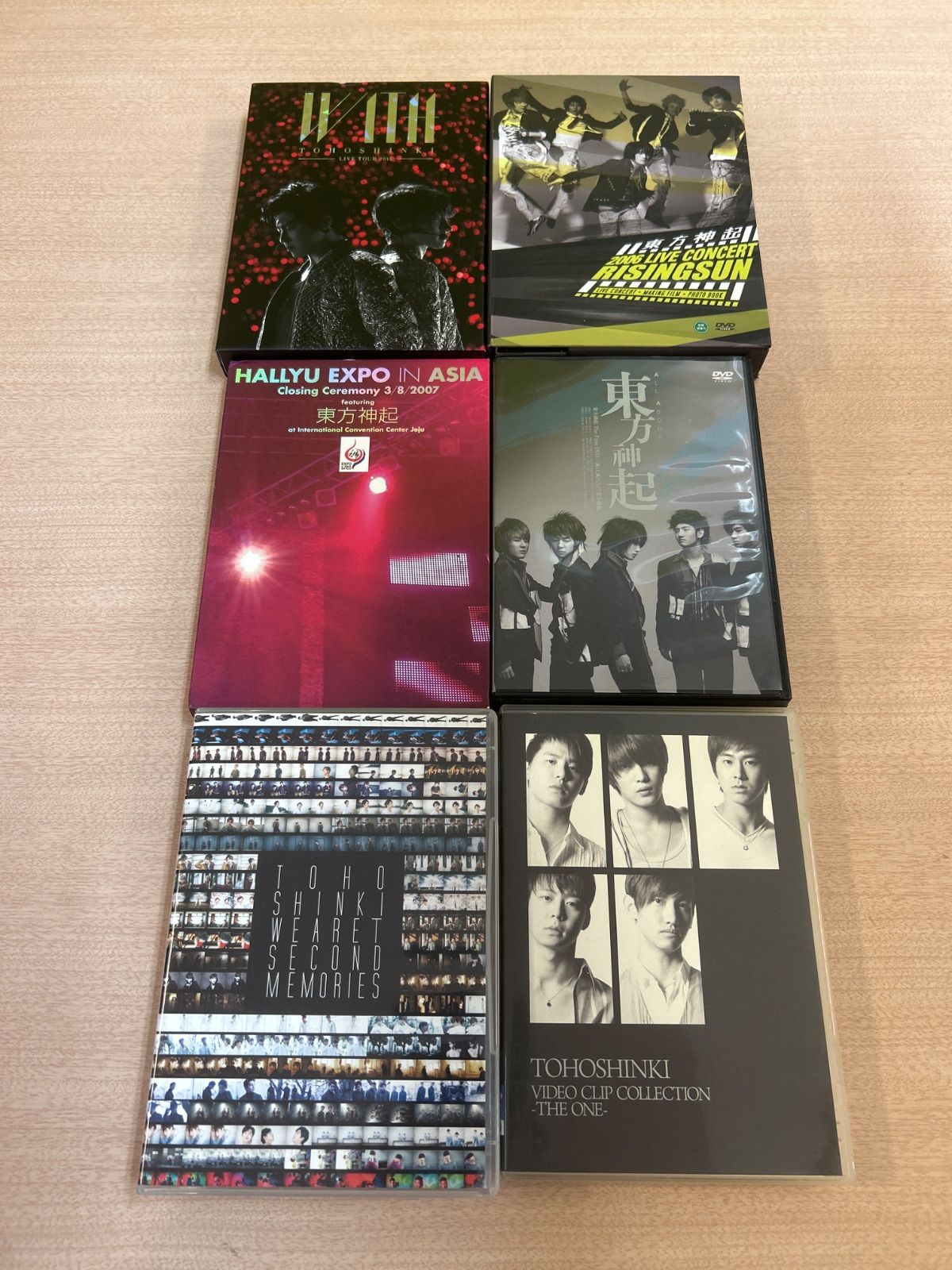 中古】東方神起 ミュージックDVD 14本セット🎵まとめ売り／バラ